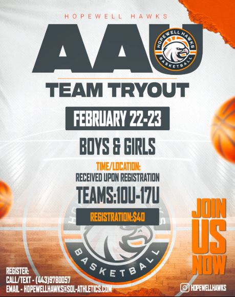 AAU TEAM TRYOUTS