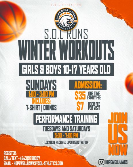 SOL RUNS WINTER WORKOUTS